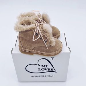 Winter Suede Toddler Boots - NWOT